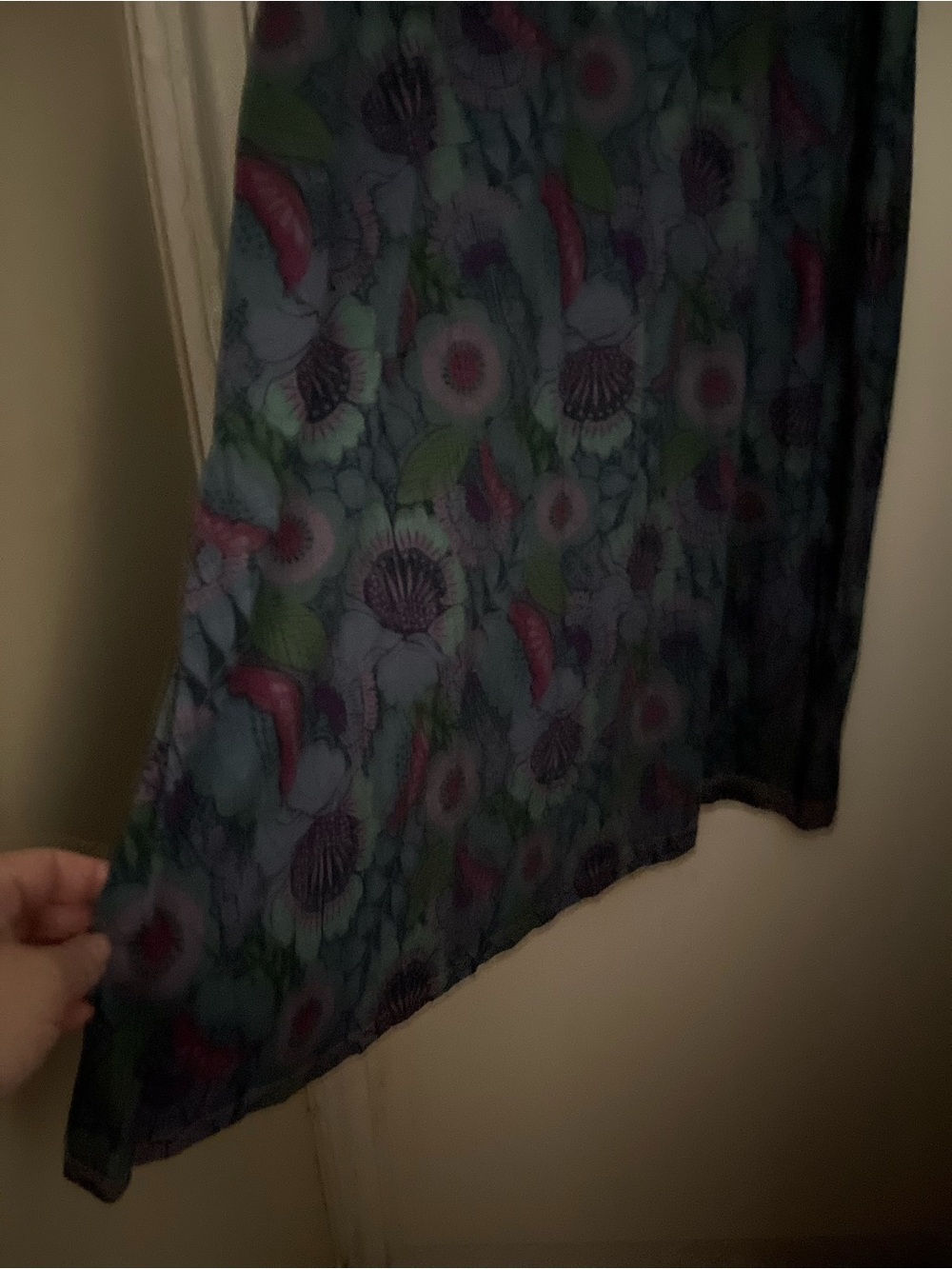 Gudrun Sjoden NWT L Hana dress jewel tones  floral - Picture 6 of 16